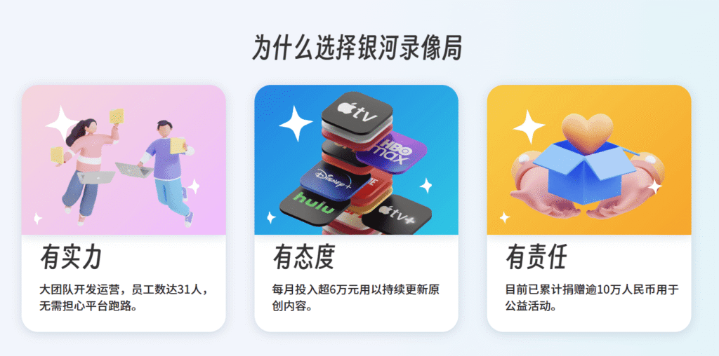 银河录像局怎么样？银河录像局靠谱吗？